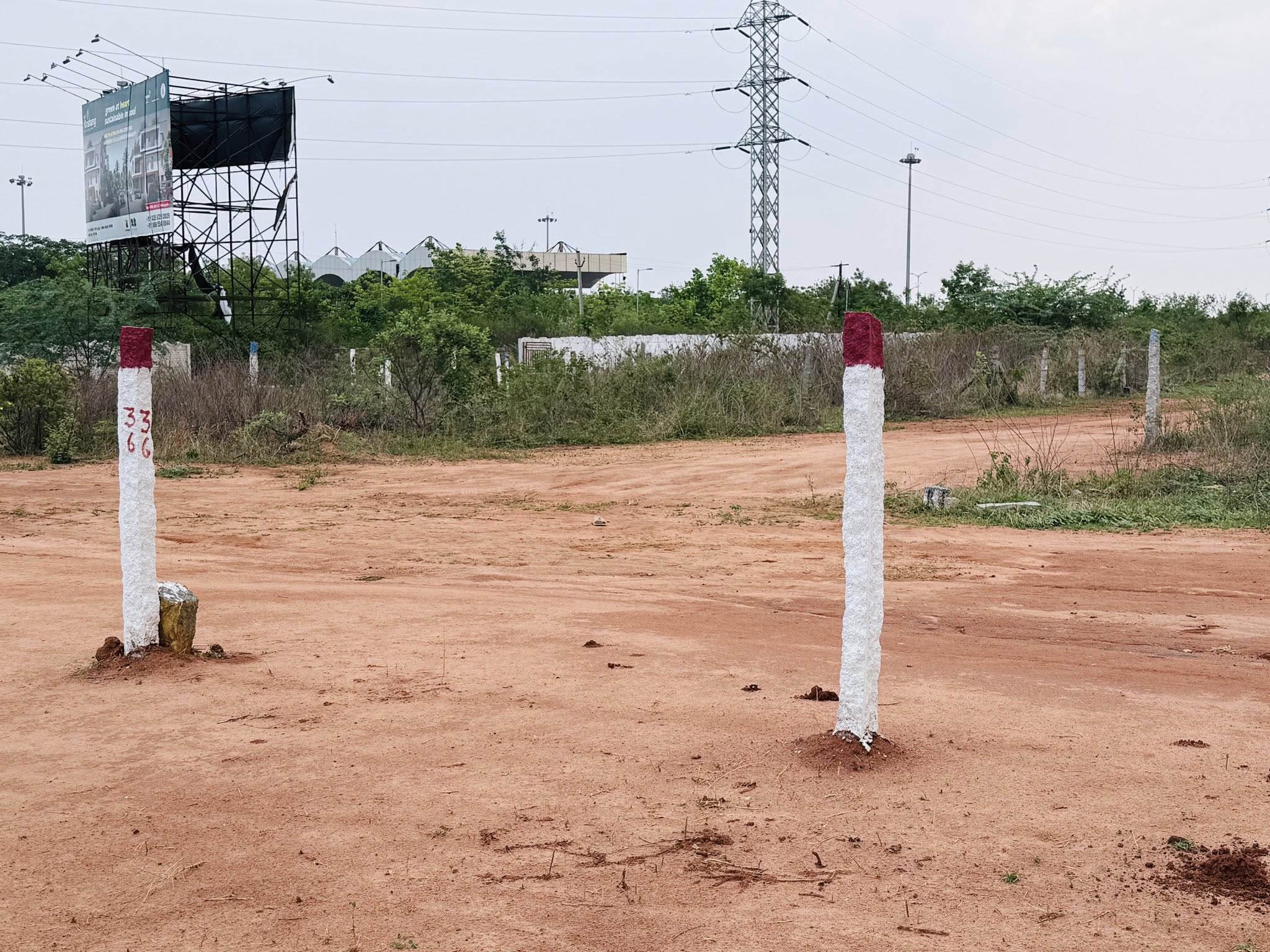 200 SQ.YD - EAST & SOUTH CORNER - FULL LRS APPROVED - PLOT FOR SALE IN ADIBATLA